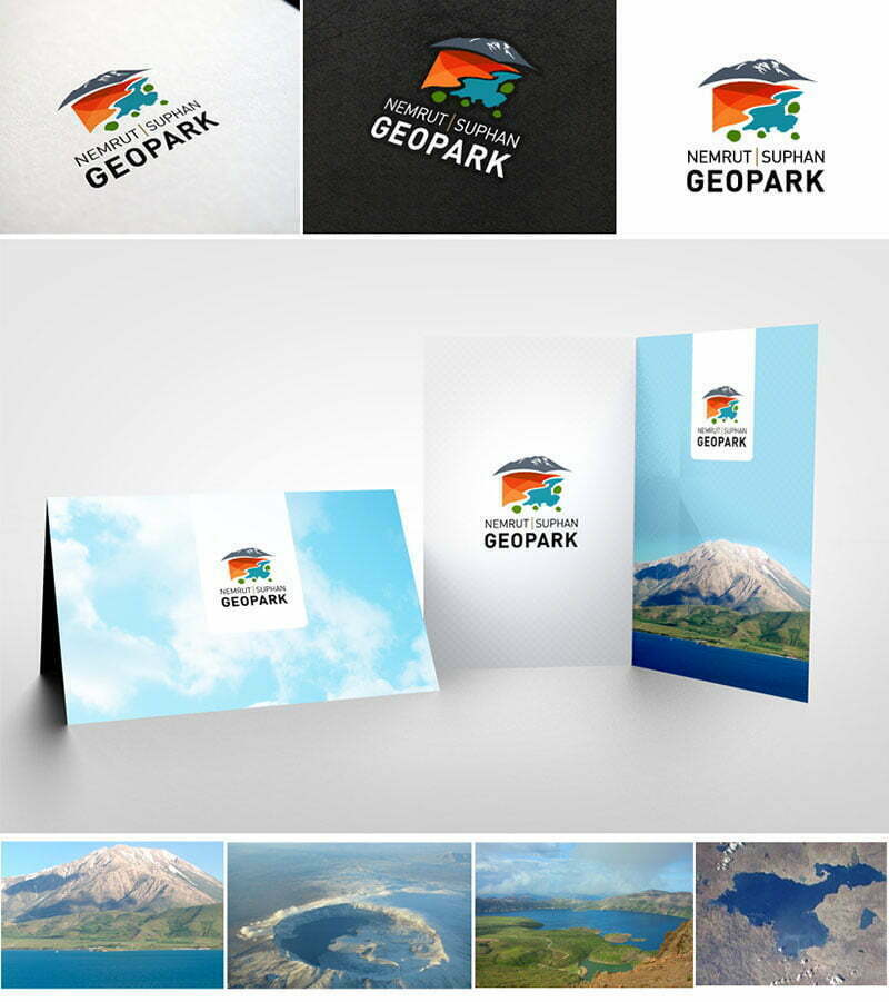 Nemrut Süphan Jeopark - Geopark logo tasarımı