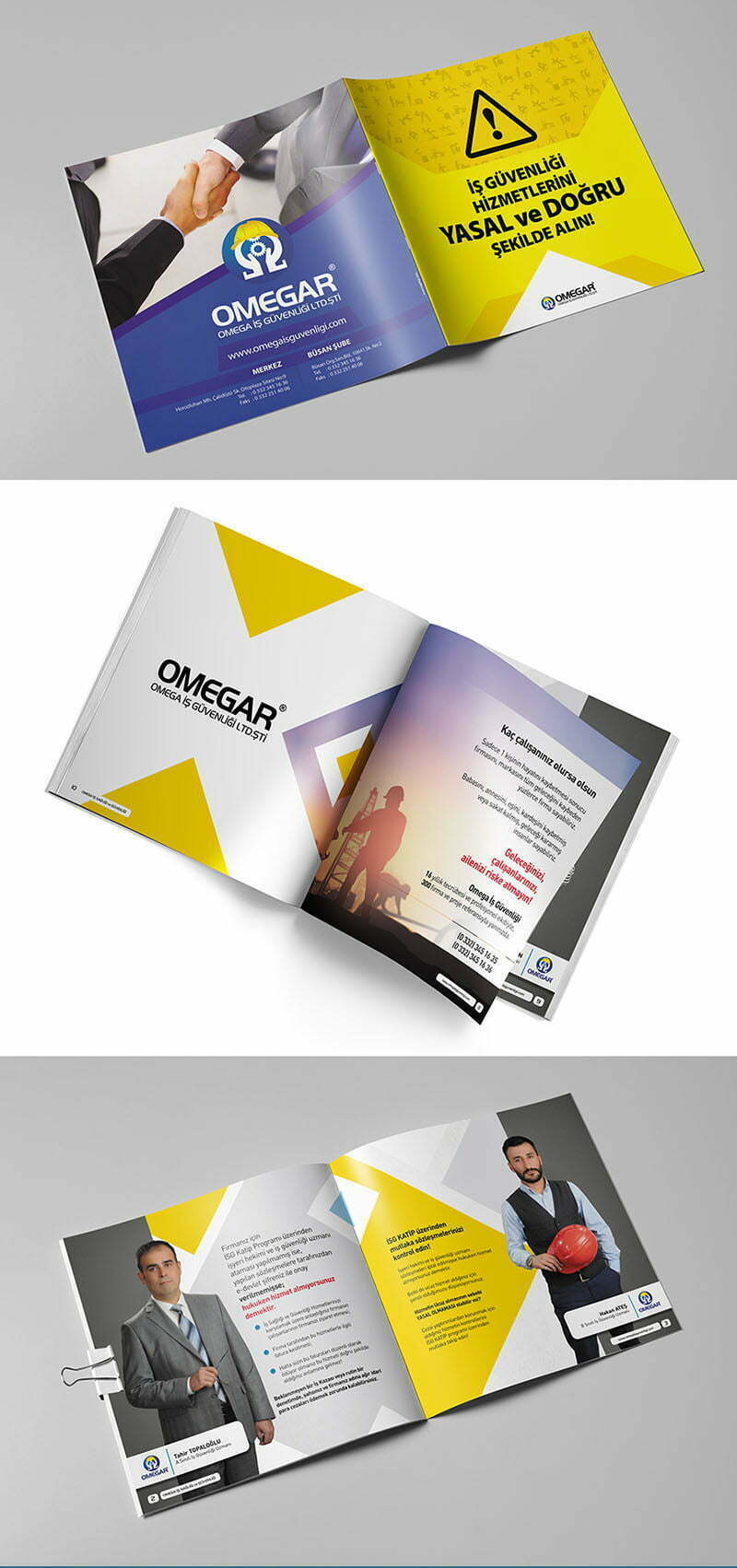 omegar iş güvenliği 2017 katalog tasarımı